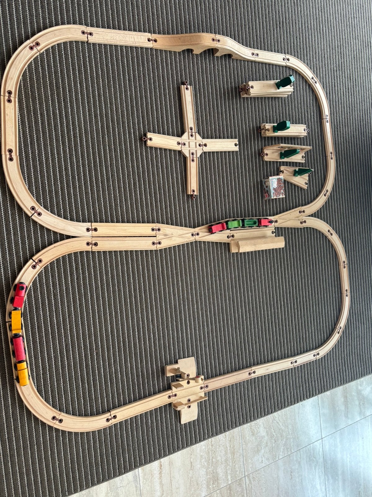 Houten speelgoedtrein, Ophalen of Verzenden, Gebruikt