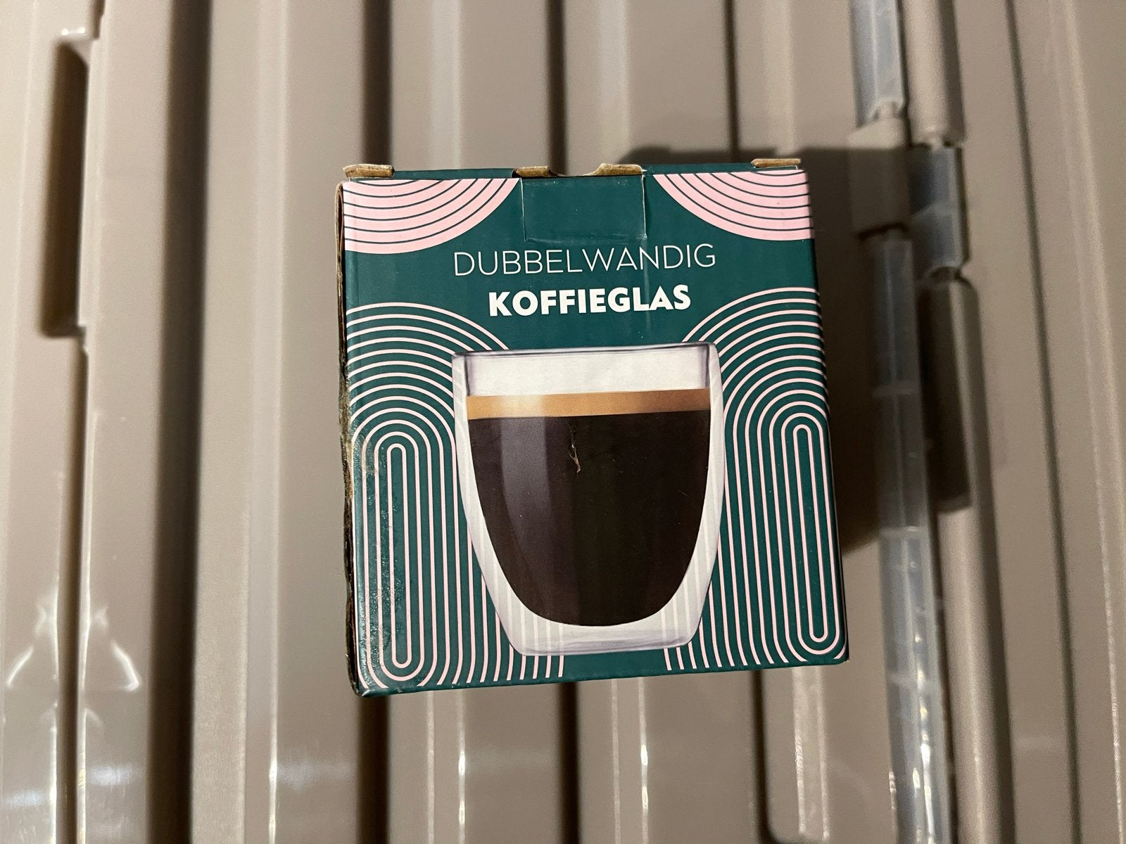 Dubbelwandig Koffieglas, Overige typen, Ophalen of Verzenden, Nieuw, Glas