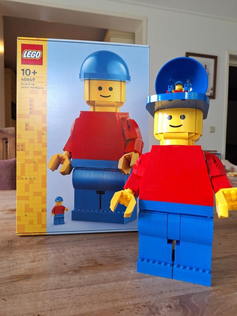 LEGO 40649 Grote Minifiguur - Zo goed als nieuw, Overige thema's, Lego, Ophalen of Verzenden, Zo goed als nieuw