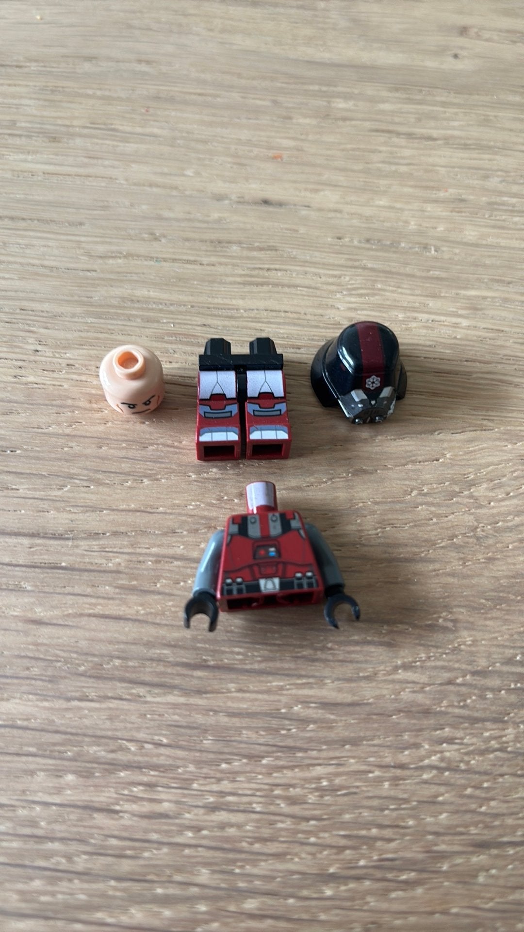 lego Star Wars SW0436 Sith Trooper Dark Red Armor, Star Wars, Lego, Ophalen of Verzenden, Zo goed als nieuw