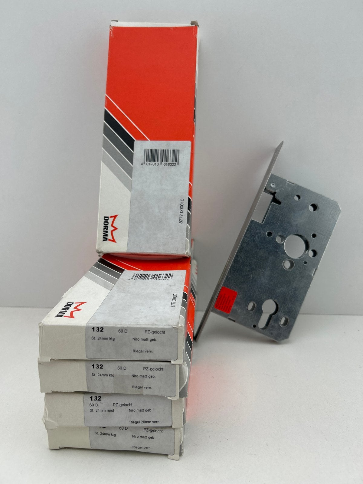 5 x Dorma 132 PZ-gelocht slot - Nieuw, Doe-het-zelf en Verbouw, Ophalen of Verzenden, Nieuw, Overige materialen, Slot