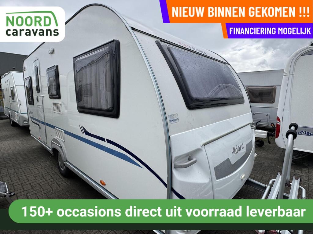 Adria ADORA 472 LU, ENKELE BEDDEN, RONDZIT, MOVER, VOORTENT, Caravans en Kamperen, Caravans, Mover, Bedrijf, Adria, 6 tot 7 meter