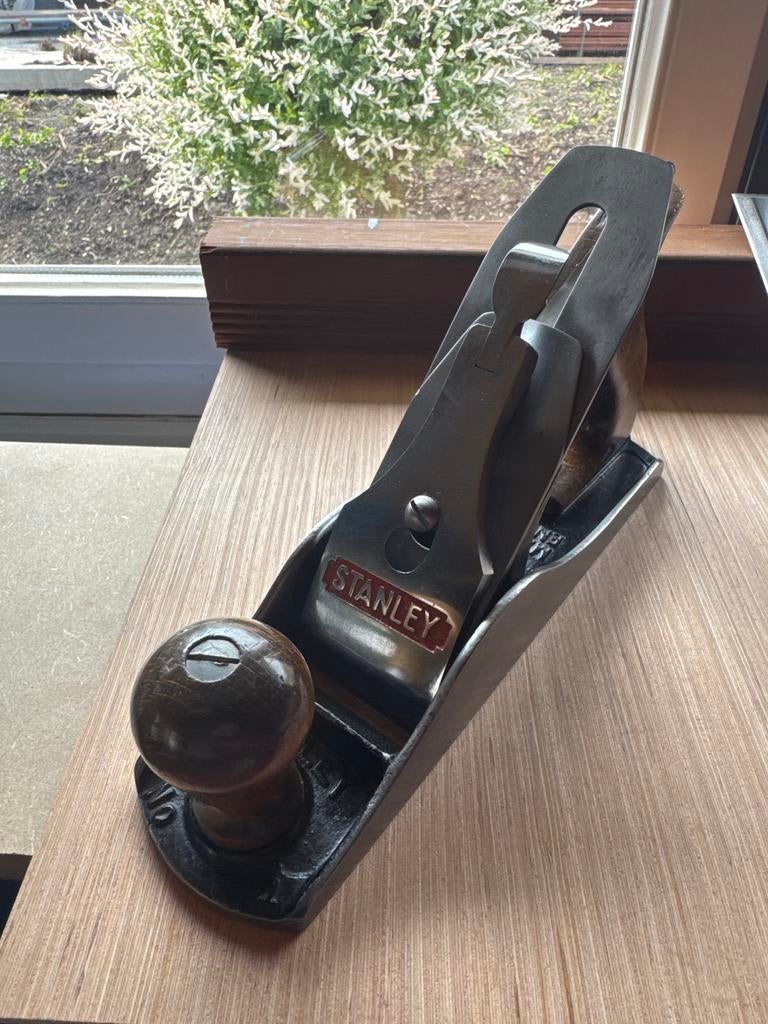 Vintage Stanley No. 4 Schaaftol - Houtbewerking, Antiek en Kunst, Ophalen of Verzenden
