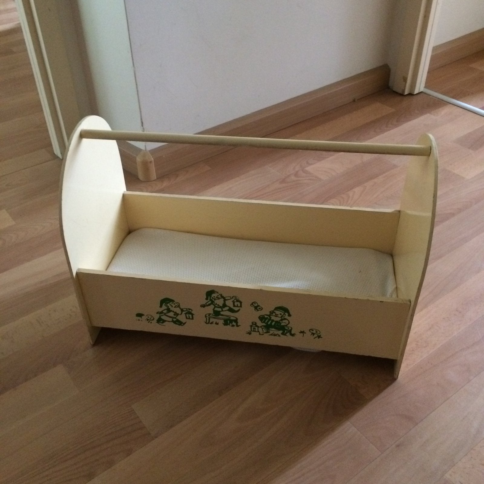 Vintage Draagbaar Poppenbedje jaren 60, Ophalen, Gebruikt, Overige typen
