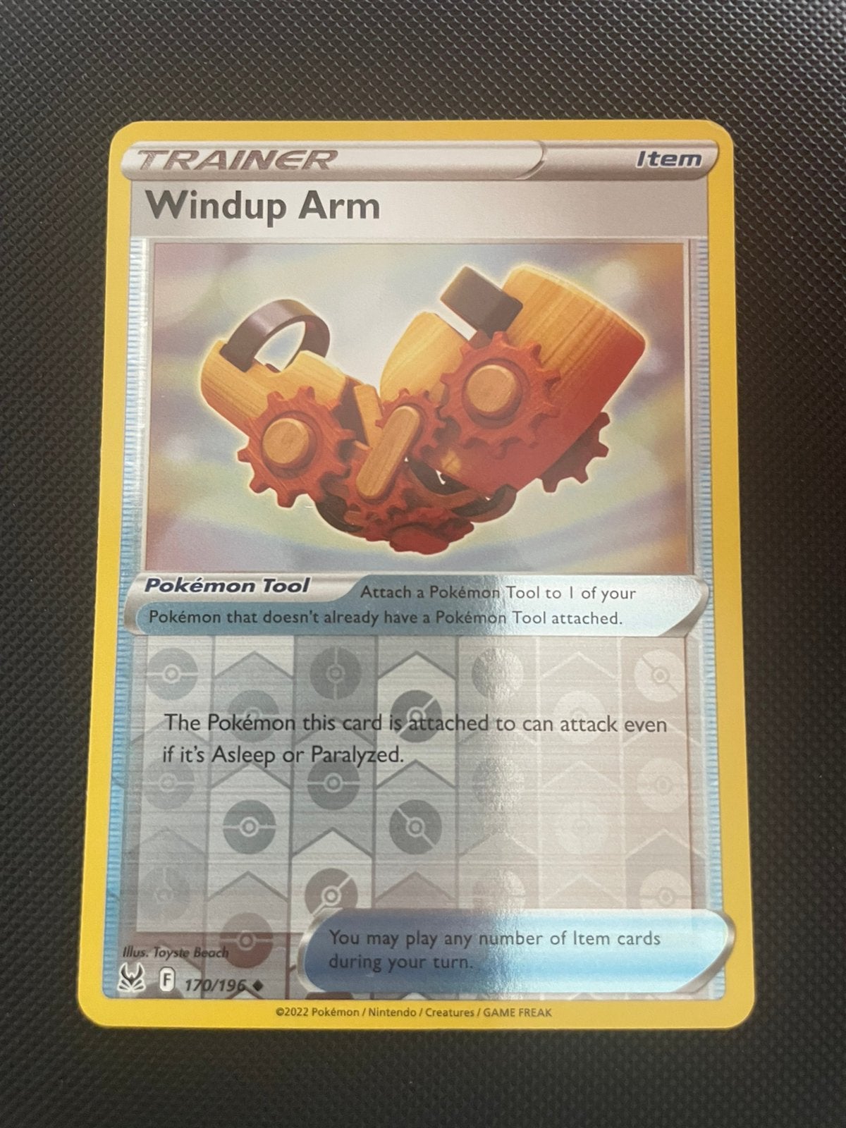 Windup Arm 170/196 Reverse Holo Lost Origin, Verzenden, Zo goed als nieuw