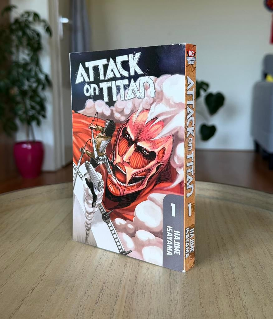Attack on Titan volume 1, Eén comic, Ophalen of Verzenden, Zo goed als nieuw, Japan (Manga)