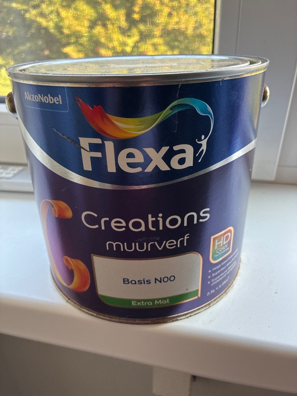 Flexa Creations Muurverf PPG1148-6 Vining Ivy 2,5L, Ophalen, Nieuw, Verf, Minder dan 5 liter