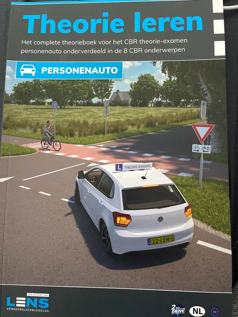 Theorie leren boek - Personenauto (2021, 3e druk), Verzenden, Alpha, Gelezen, Niet van toepassing