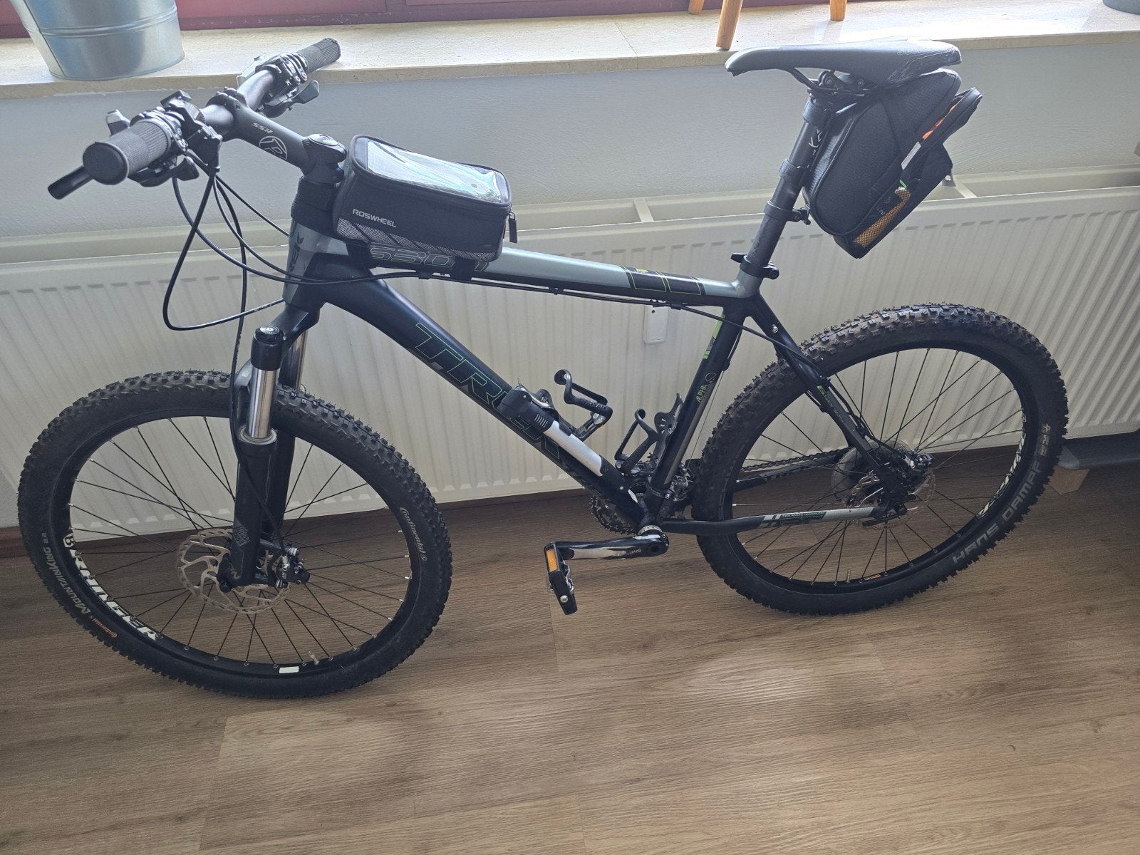 Trek 6300 mountainbike met upgrades, Ophalen, Hardtail, Heren, Zo goed als nieuw