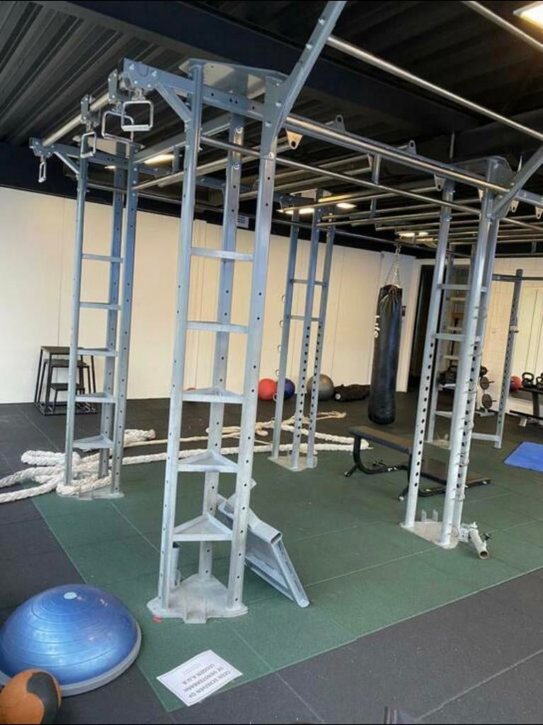 Fitness cross fit frame (nu zwart!) outdoor!, Ophalen, Zo goed als nieuw, Overige typen