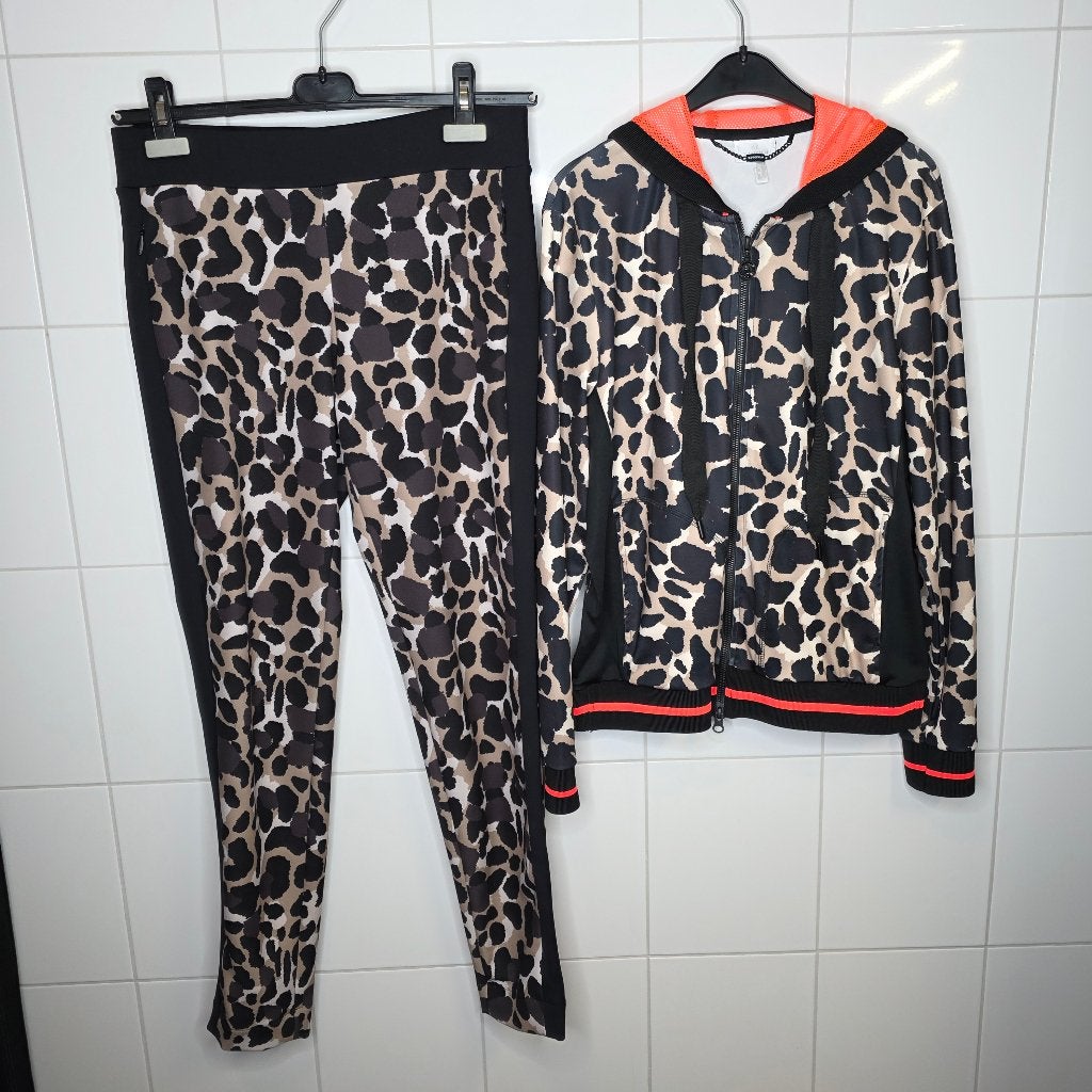 Sportalm luxe huispak met print en maat 36 ook voor buiten, Zwart, Maat 36 (S), Gedragen, Sportalm