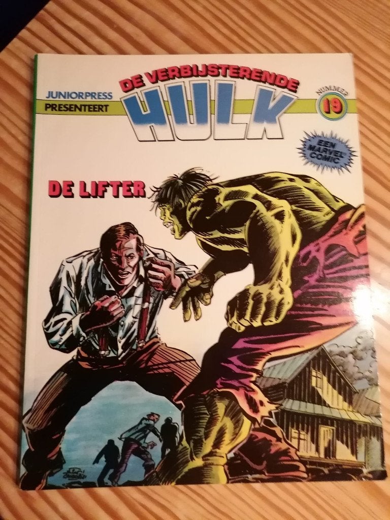 De verbijsterende HULK nr.19 eerste druk 1981, Boeken, Eén stripboek, Ophalen of Verzenden, Zo goed als nieuw, John Byrne