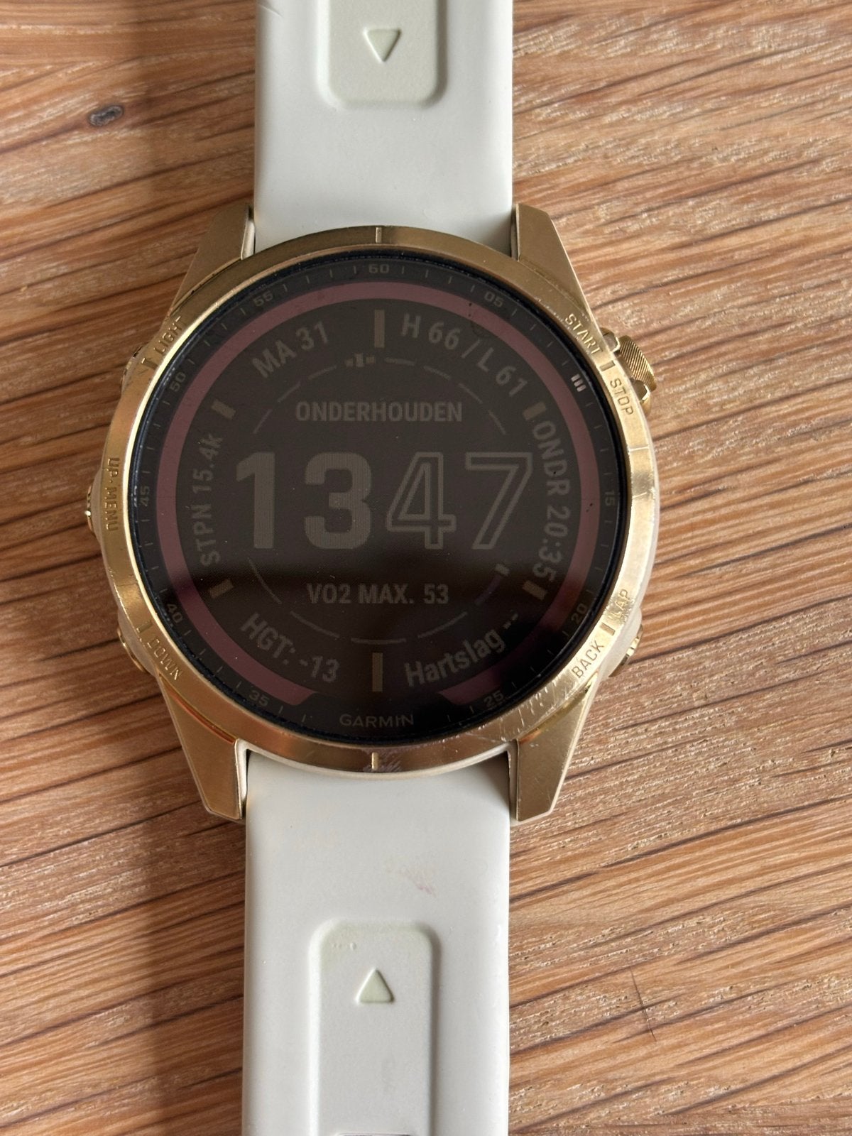Garmin Fenix 7S Sapphire Solar, Ophalen, Waterdicht, Grijs, Afstand