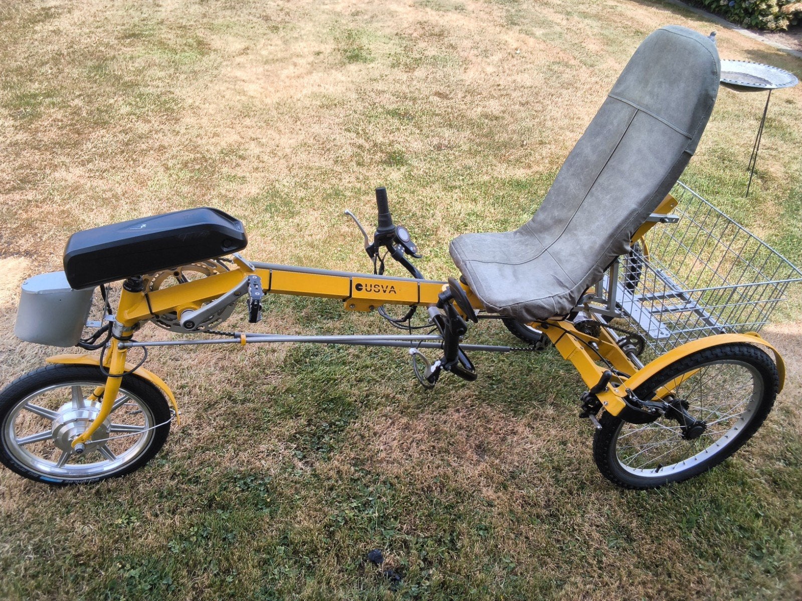 USVA Driewieler met Nieuwe Motor, Controller en Display 800, Ophalen, Gebruikt, USVA
