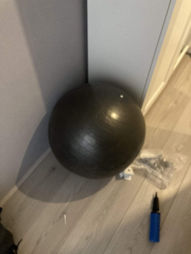 Fitnessbal 65cm, Ophalen of Verzenden, Zo goed als nieuw, Fitnessbal