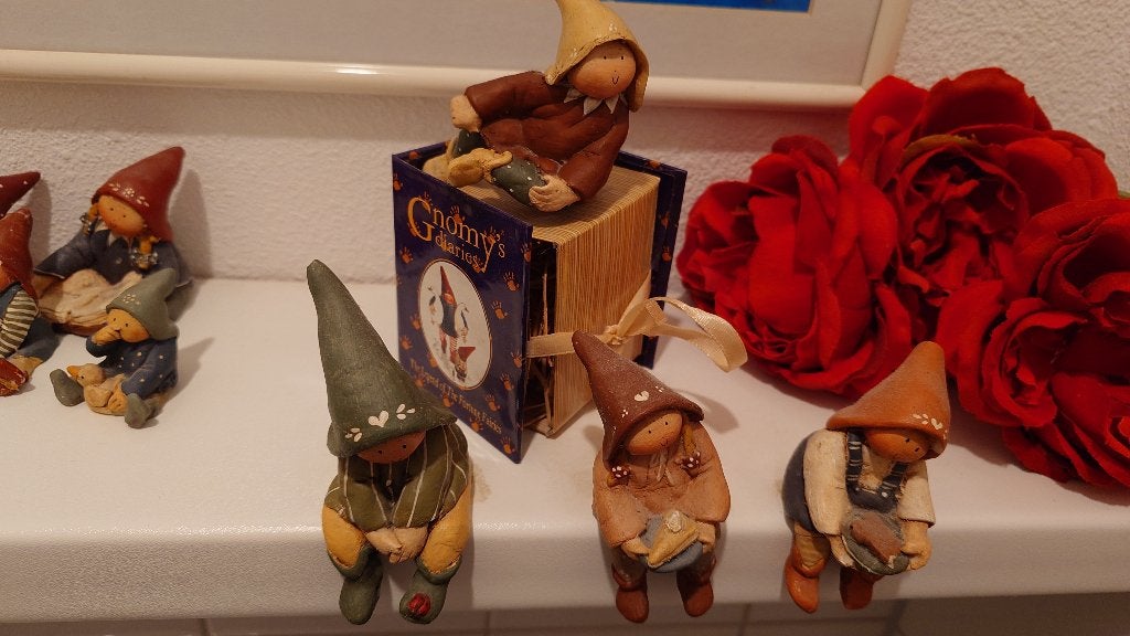 Gnomy's diaries kabouters, Verzamelen, Beelden en Beeldjes, Ophalen, Zo goed als nieuw, Fantasy