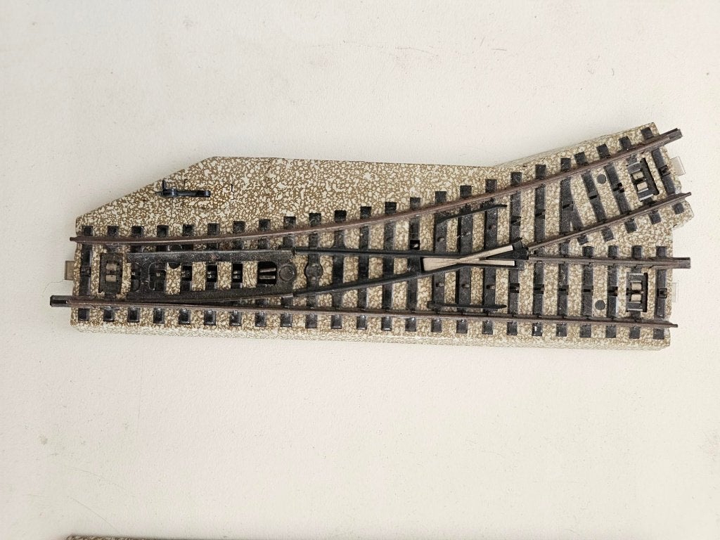Modeltrein Marklin wissel links of rechts rails p.stuk €3,50, Wisselstroom, Gebruikt, Rails, Ophalen of Verzenden