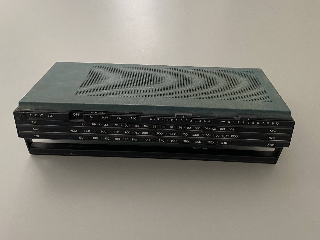 Vintage Bang & Olufsen Beolit 707, Ophalen of Verzenden, Gebruikt, Radio