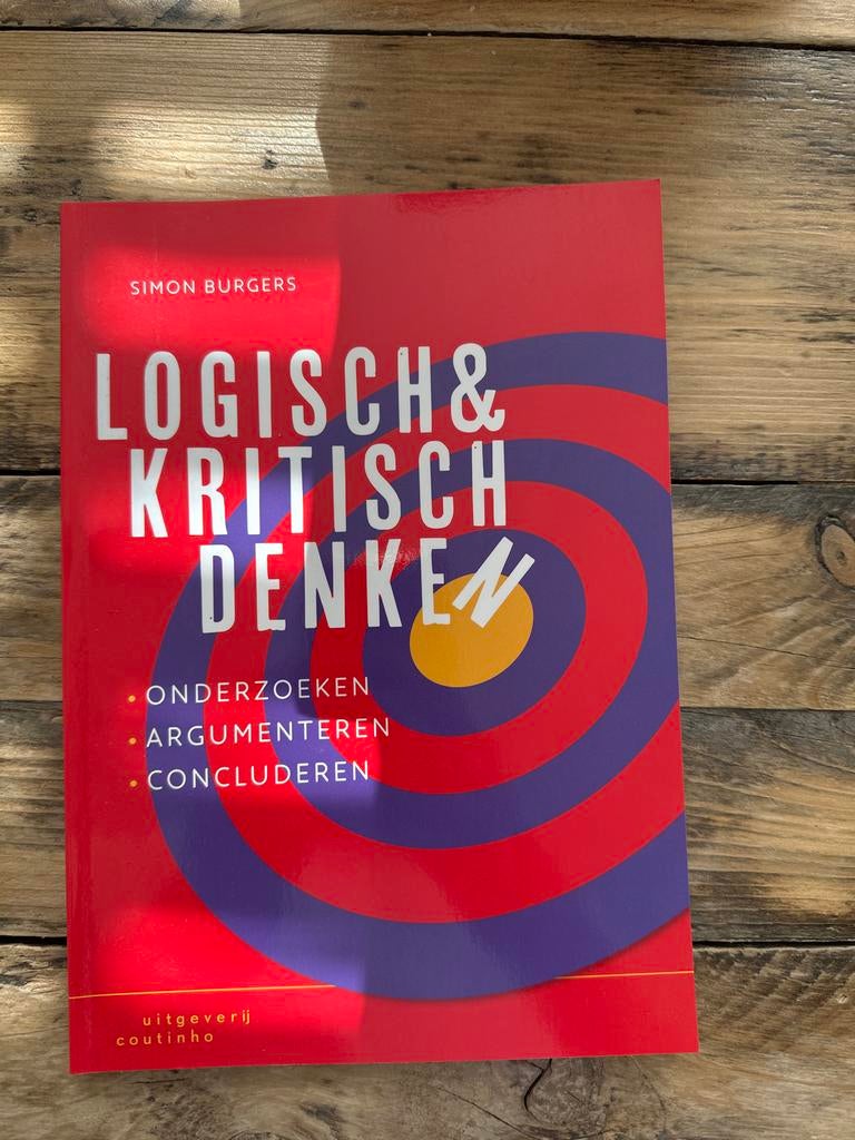 Logisch & Kritisch Denken - Simon Burgers, Ophalen of Verzenden, Gamma, Nieuw, HBO