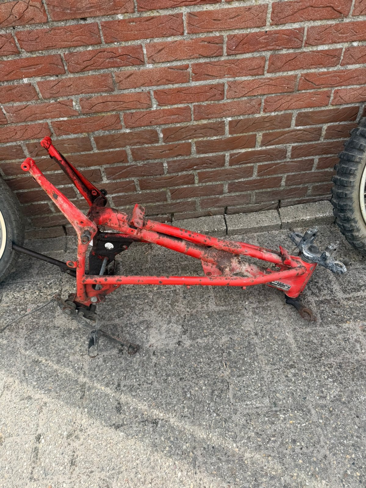 Honda mt frame, Fietsen en Brommers, Brommeronderdelen | Algemeen, Ophalen, Gebruikt, Frame