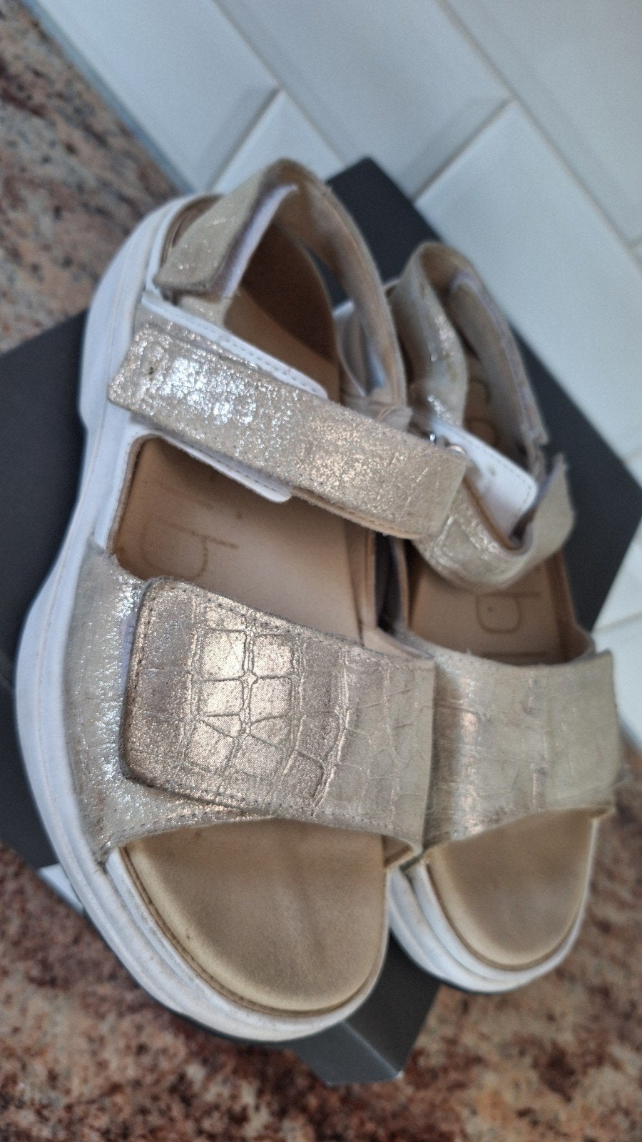 sandalen  xsensible  maat 41  heel goed, Ophalen of Verzenden, Zo goed als nieuw, Sandalen of Muiltjes