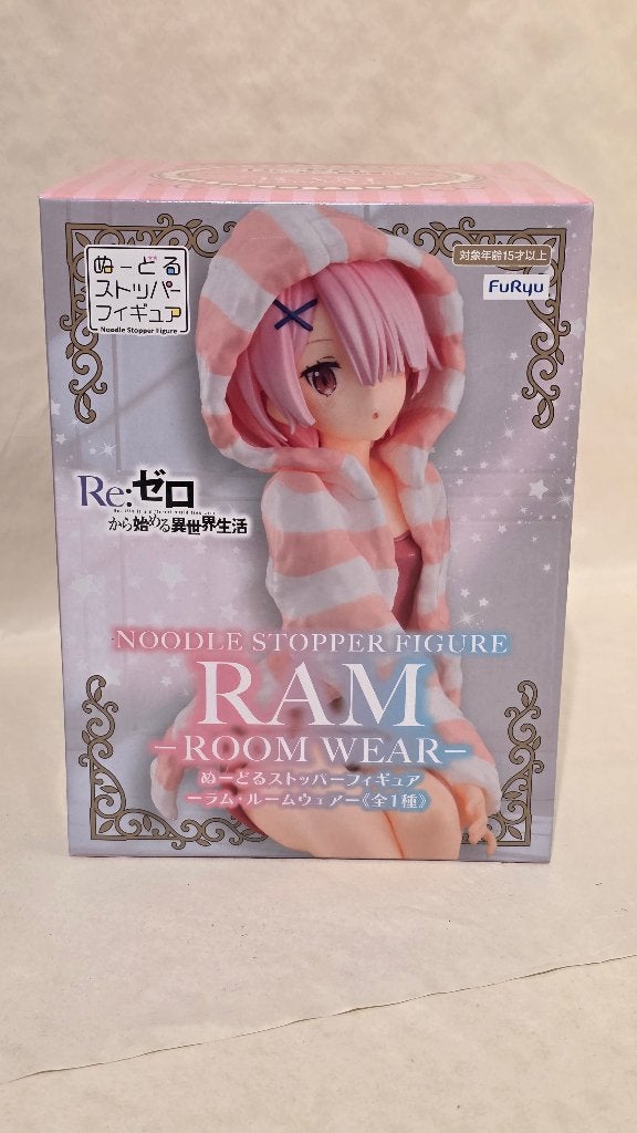 Re:Zero Noodle Stopper PVC Statue Ram Room Wear 14 cm, Verzenden, Nieuw, Info@heo.com, Heo