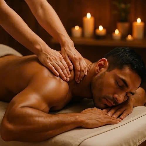 Full body ontspanningmassage voor heren - door man, Ontspanningsmassage