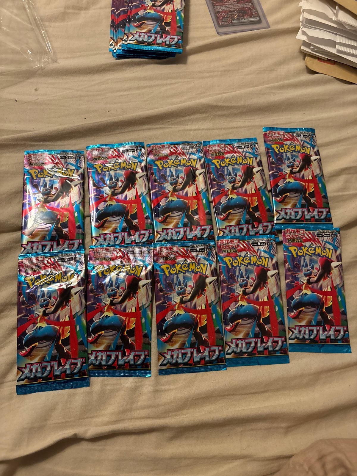 Pokémon Mega Battle Booster Packs (10 stuks), Ophalen of Verzenden, Nieuw, Booster