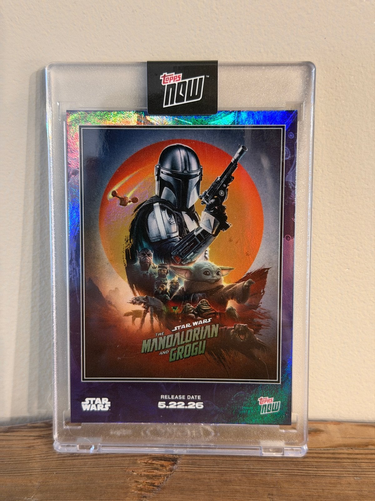 Topps Now Star Wars The Mandalorian & Grogu #MGSSP2, Ophalen of Verzenden, Zo goed als nieuw