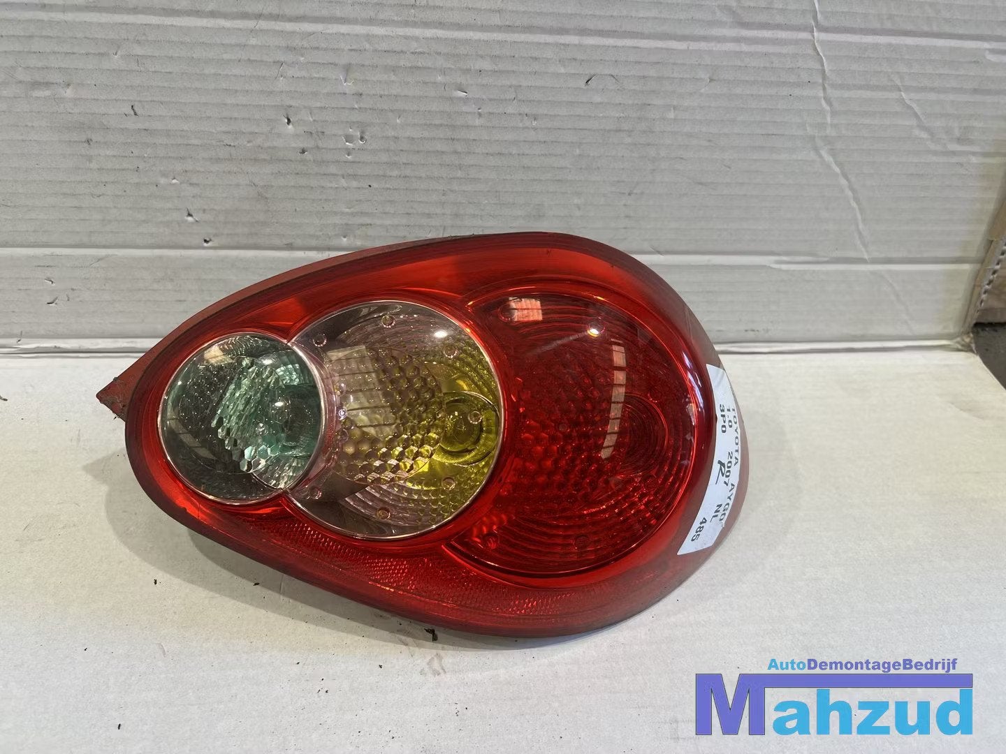 toyota aygo rechts achterlicht 2005-2014, Info@toyota.co.jp, Gebruikt, Toyota Motor Corporation, Toyota