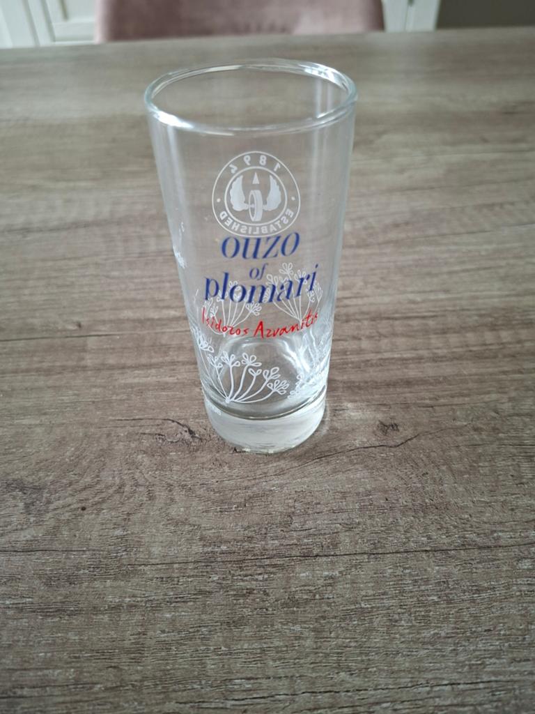 Ouzo of Plomari glas - Grieks drankglas, Ophalen of Verzenden