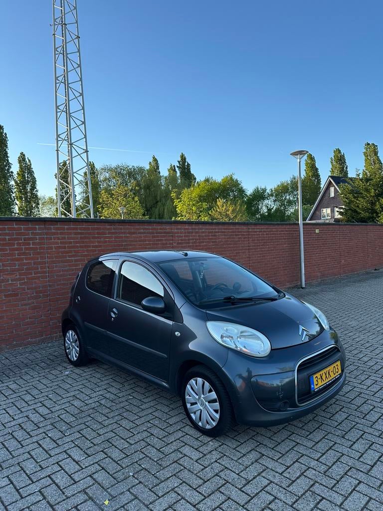 Citroën C1 5DRS 2010 - AIRCO - Elektrische ramen - APK NIEUW, Voorwielaandrijving, Zwart, 4 stoelen, C1