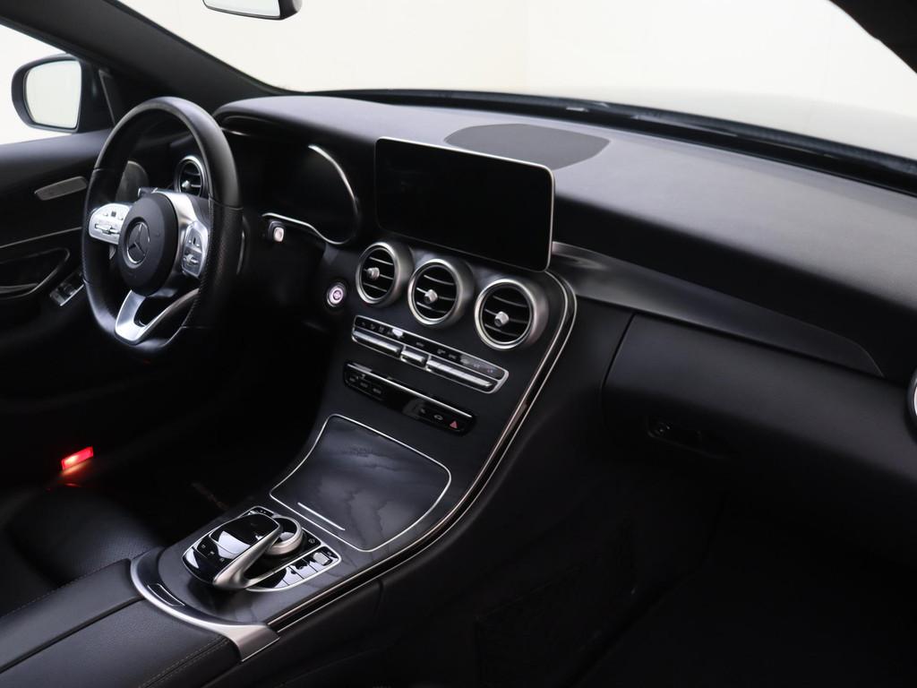 Mercedes-Benz C-klasse 180 Premium Plus Pack /Panoramadak /B, Auto's, Mercedes-Benz, Zwart, Sedan, Kunstmatig leder, 1360 kg