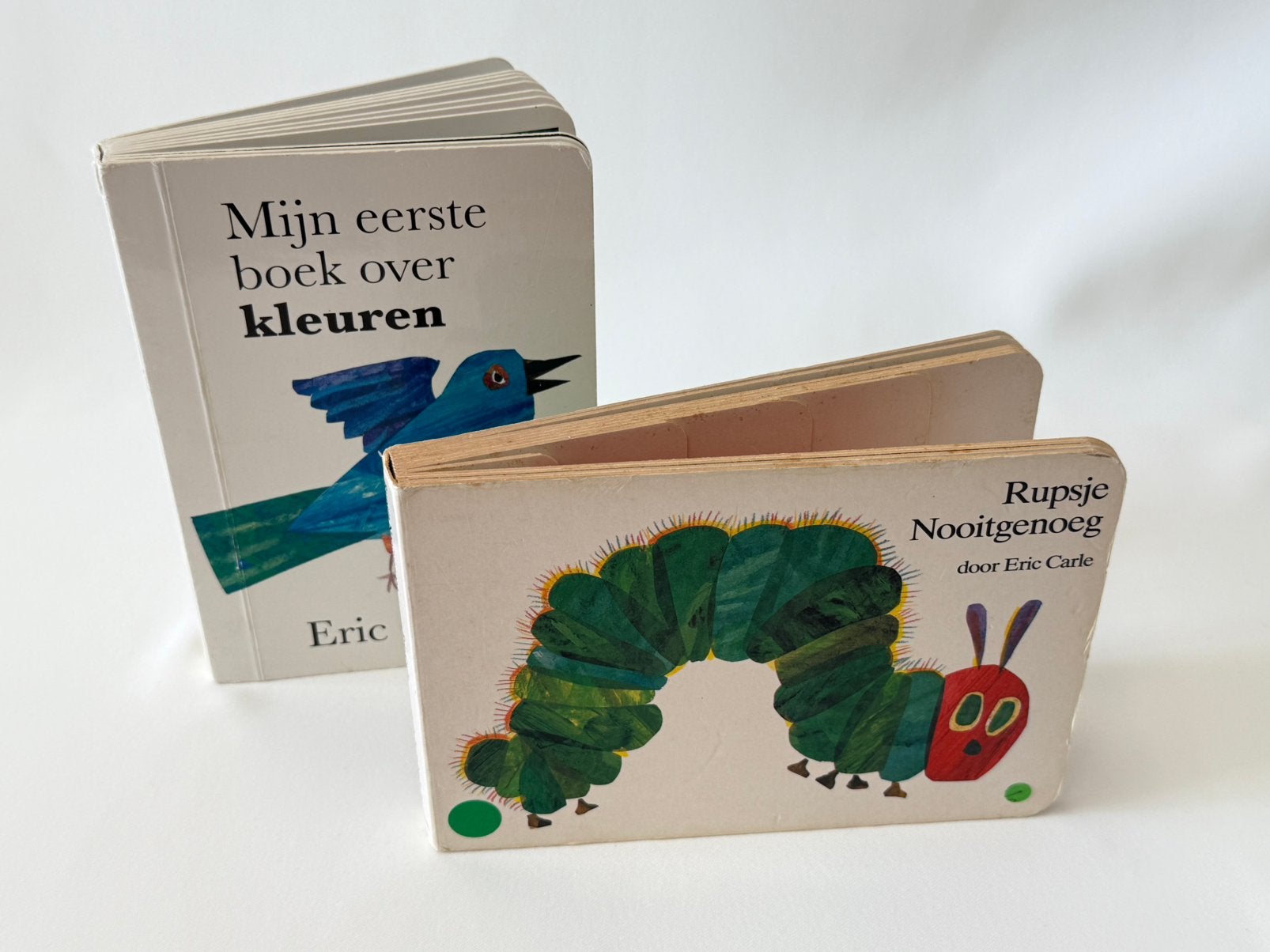 Eric Carle, Rupsje Nooitgenoeg Mijn eerste boek over kleuren, Ophalen of Verzenden, Gelezen