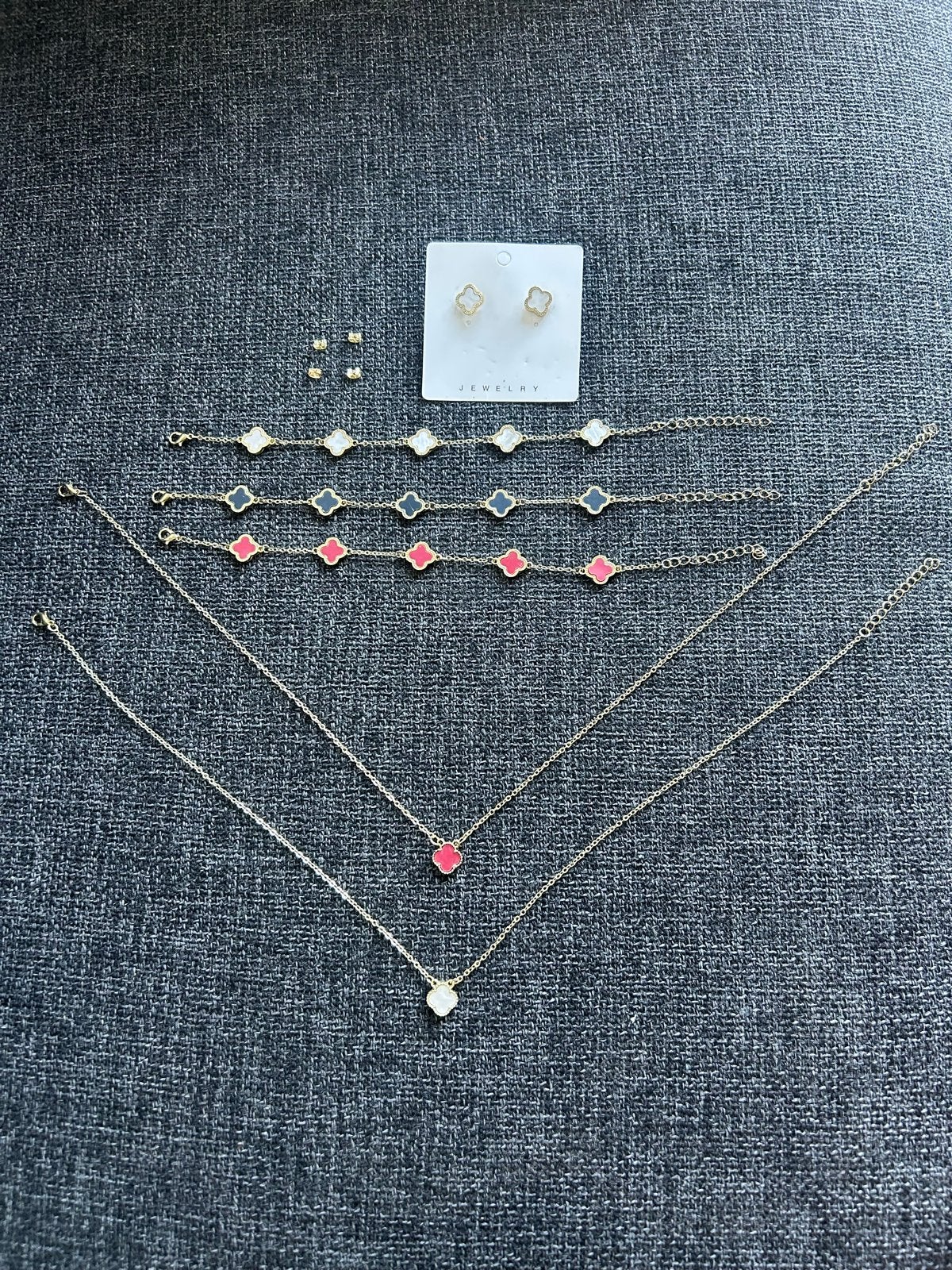 Sieradenset Alhambra klavermotief (VC&A stijl), Ophalen of Verzenden, Zo goed als nieuw, Overige kleuren, Overige materialen