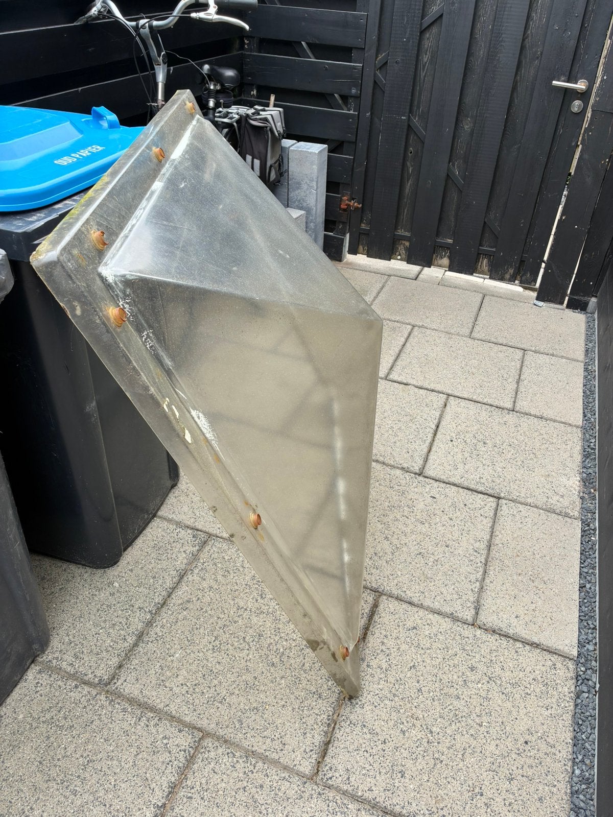 Koepel 1000mm x 1000mm, Doe-het-zelf en Verbouw, Glas en Ramen, Ophalen, Zo goed als nieuw, 160 cm of meer