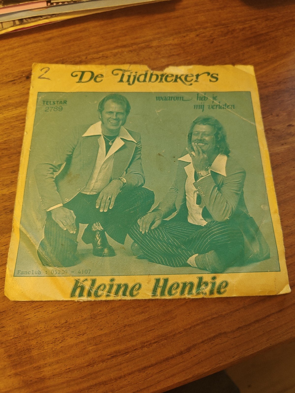 Kleine Henkie - De Tijdbrekers (Vinyl Single), Gebruikt, 7 inch, EP, Fotohoes