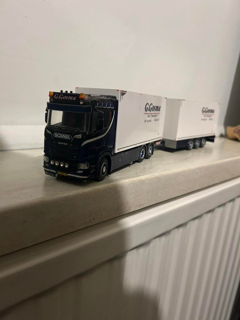 Miniatuur, Ophalen of Verzenden, Zo goed als nieuw, Bus of Vrachtwagen