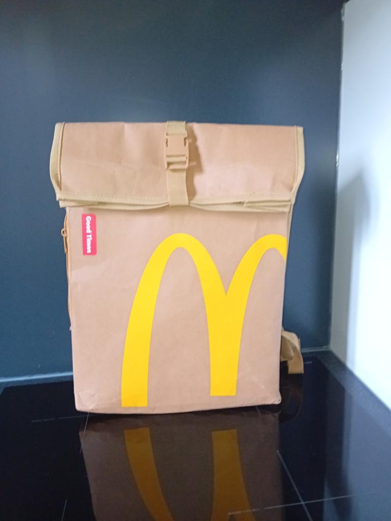 Mc donalds rugtas rugzak, Sieraden, Tassen en Uiterlijk, Tassen | Rugtassen, Ophalen of Verzenden, Zo goed als nieuw, Overige merken