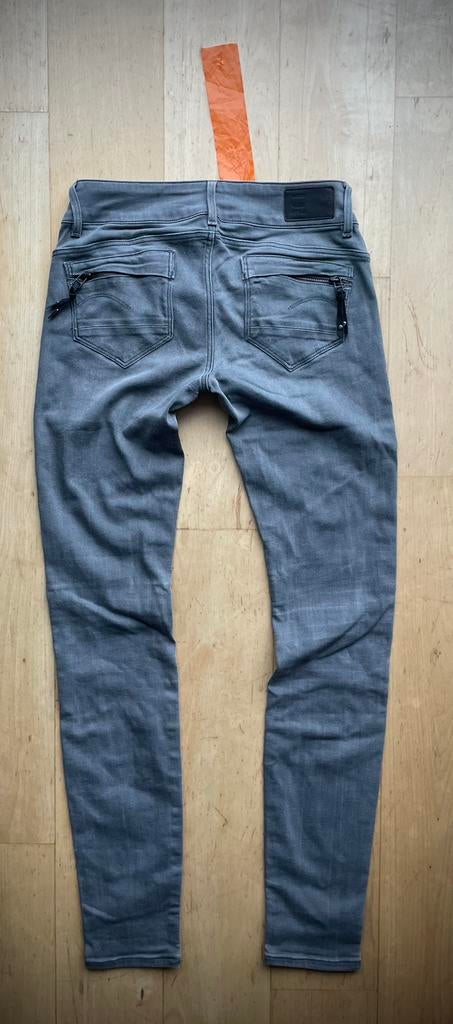 G Star Raw Midge Cody Mid Skinny jeans W27 L34, Ophalen of Verzenden, Zo goed als nieuw, Grijs, W27 (confectie 34) of kleiner