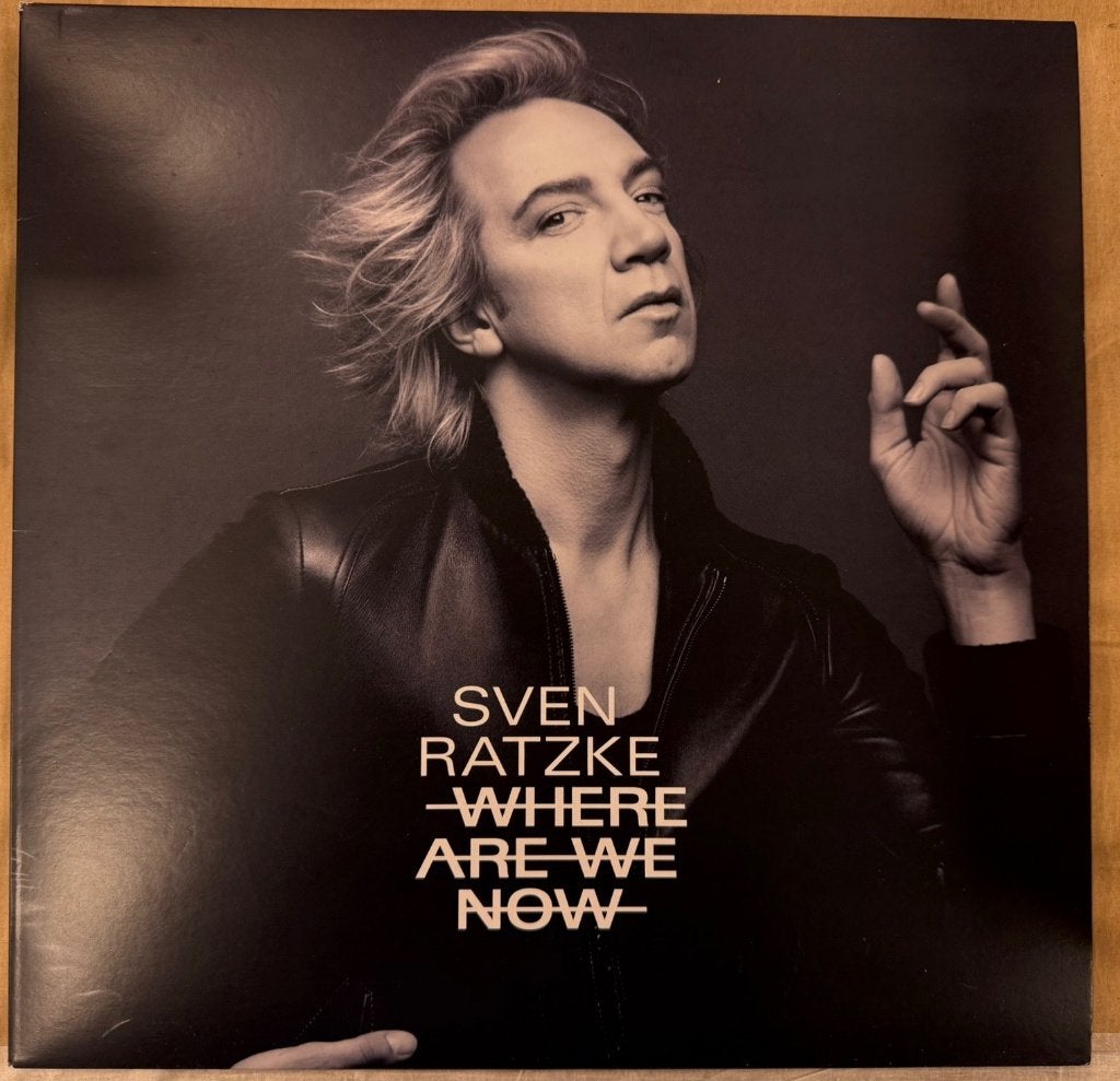Sven Ratzke – Where are we Now (LP) Gesigneerd, Cd's en Dvd's, Ophalen of Verzenden, Zo goed als nieuw, 12 inch, Poprock