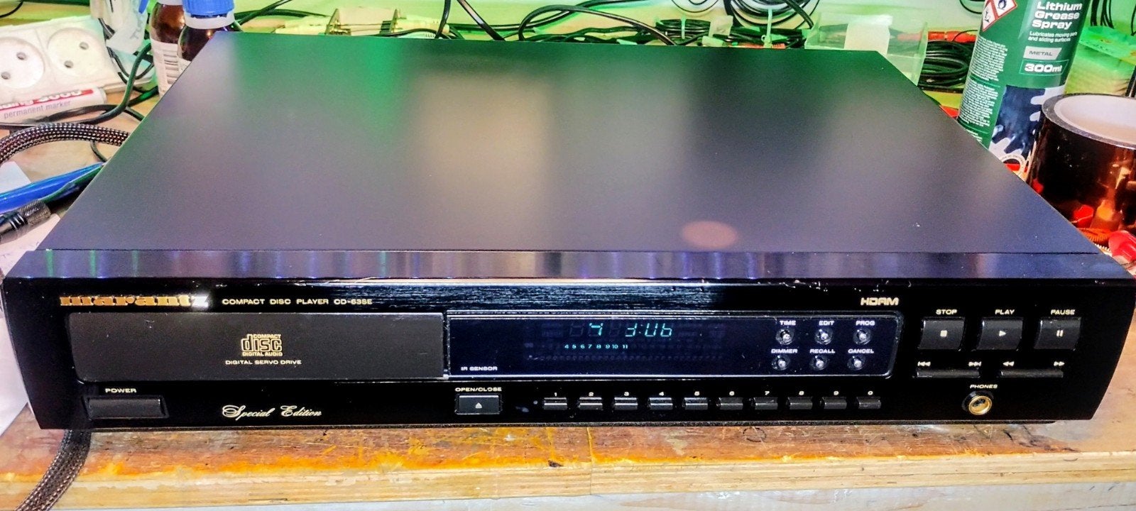 marantz CD 63 SE (gemodificeerd en geserviced, lees tekst), Ophalen, Marantz
