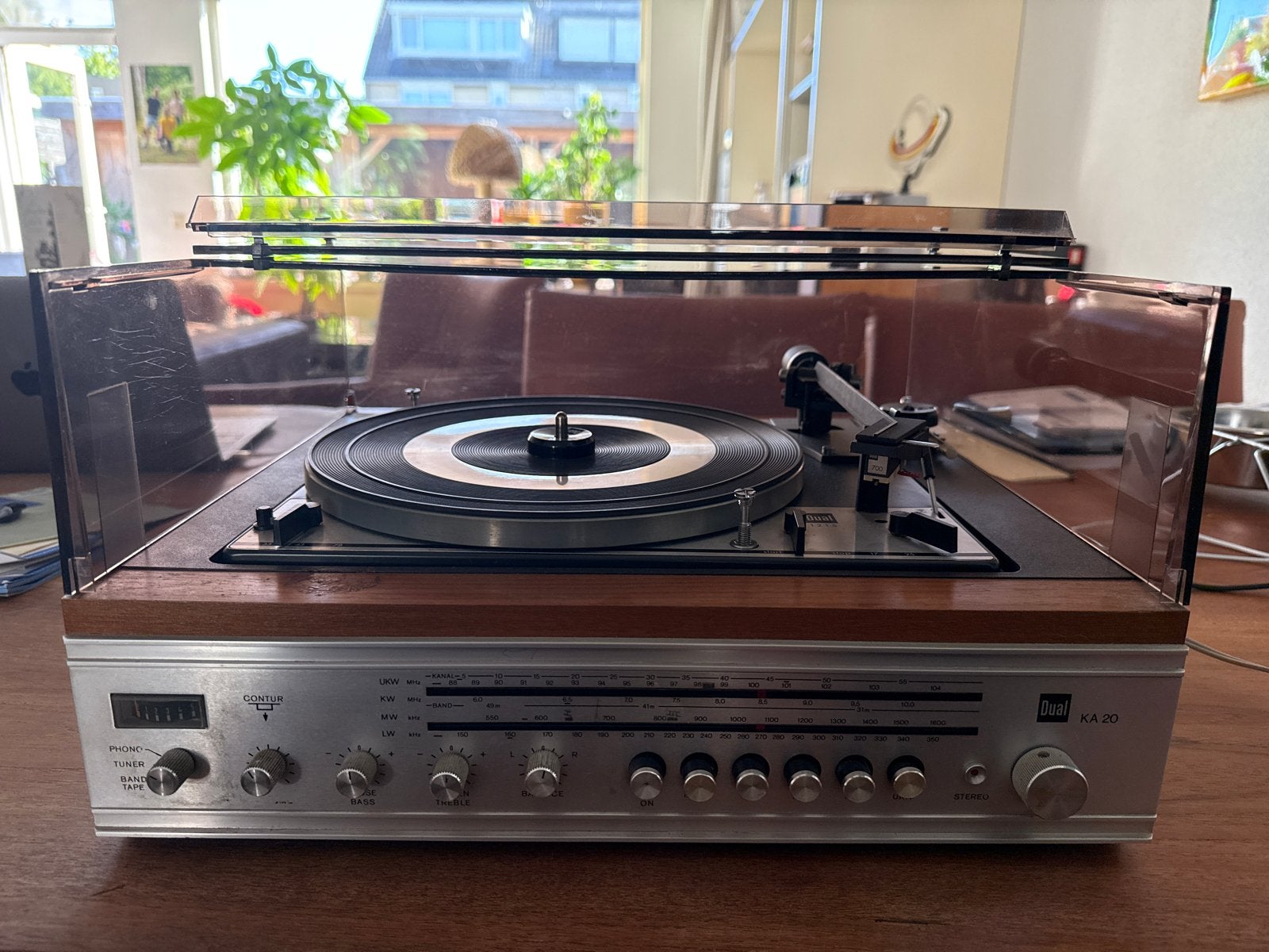 Dual KA 20 Platenspeler met Geïntegreerde Versterker, Audio, Tv en Foto, Platenspelers, Ophalen, Gebruikt, Platenspeler, Dual
