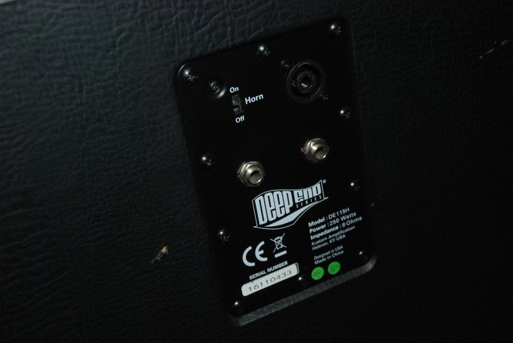 Kustom DE-115H Baskabinet Deepend, 250 watt bij 8 Ohm, Muziek en Instrumenten, Instrumenten | Onderdelen, Ophalen, Gebruikt, .
