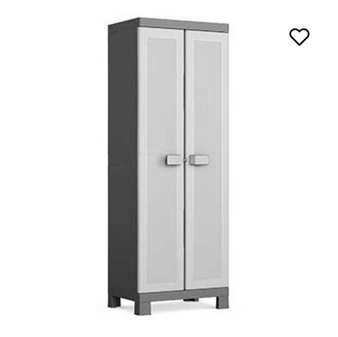 Twee kunststof opbergkasten 1.80 hoog, Ophalen, Gebruikt