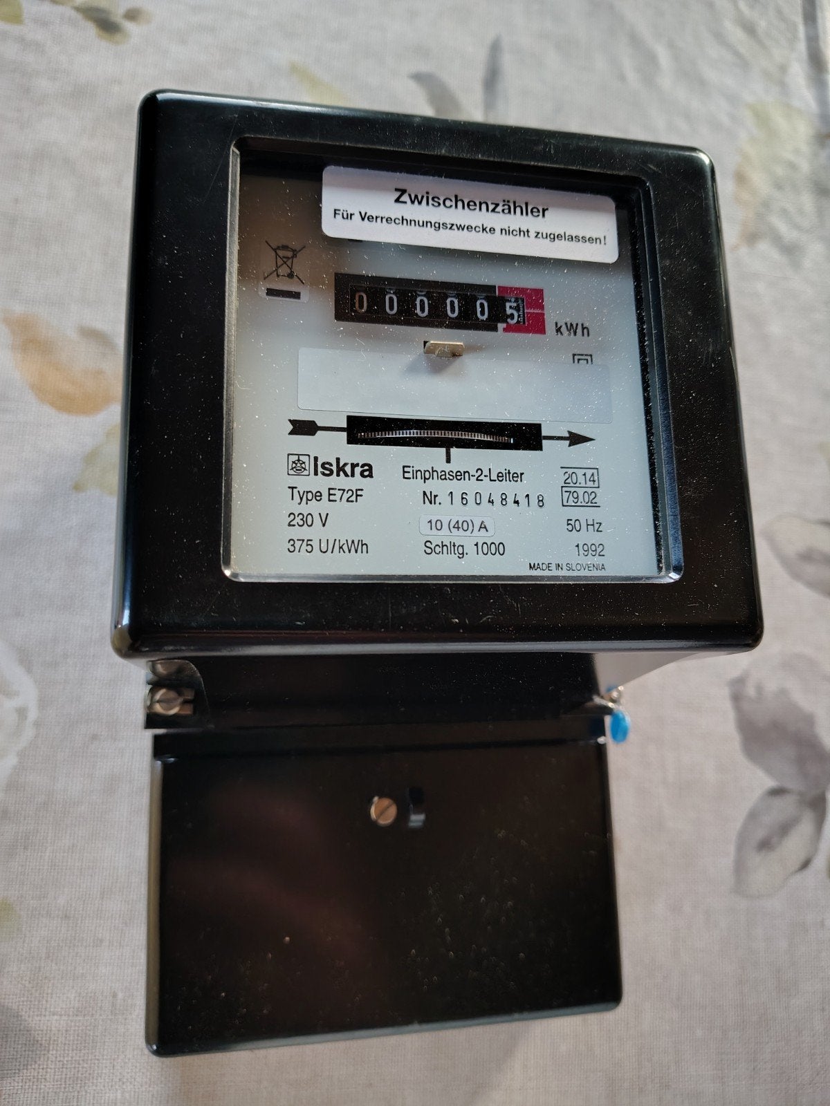2x stroommeter wisselstroom analoog 40A voor thuisverbruik, Ophalen of Verzenden, Nieuw, Elektriciteit