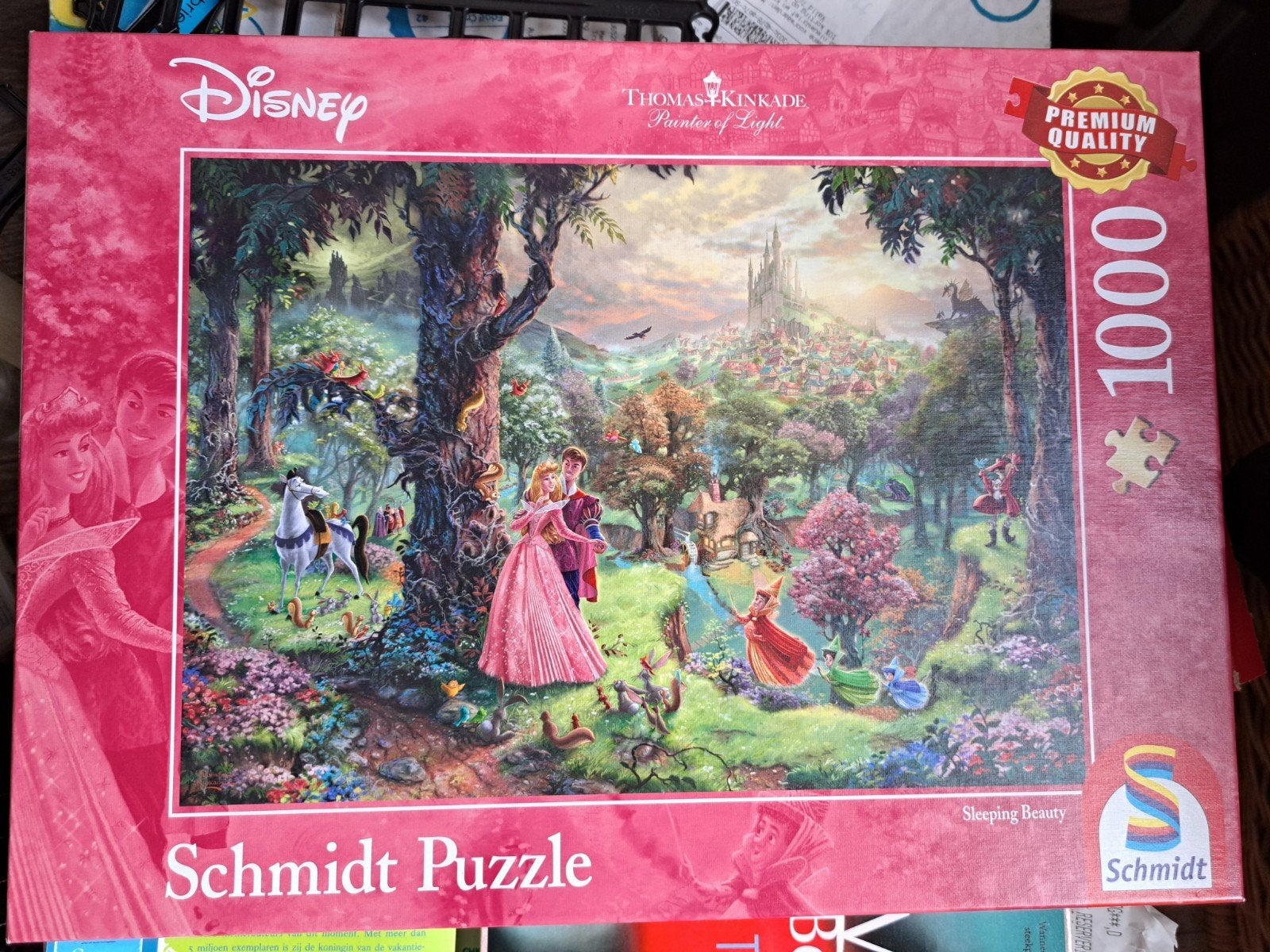 Disney Doornroosje puzzel, Ophalen of Verzenden, 500 t/m 1500 stukjes, Zo goed als nieuw