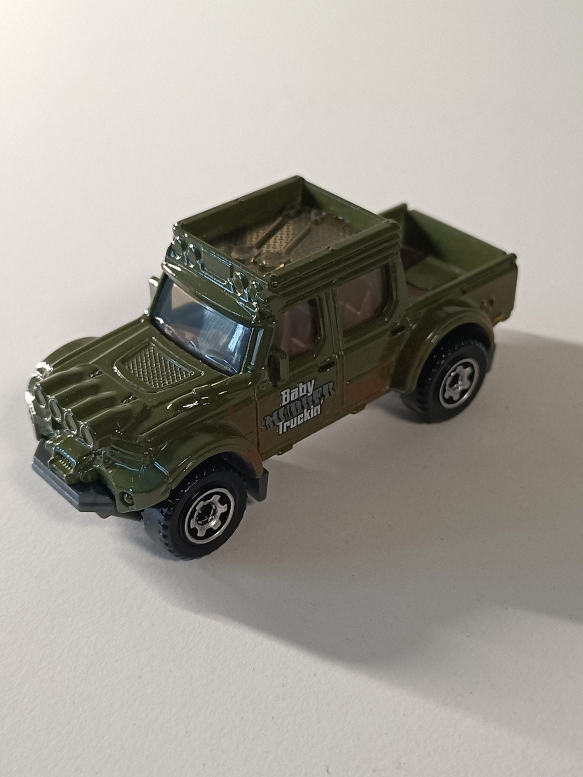 Matchbox Swamp Raider 'Baby Mammoth Truckin' Diecast Auto, Ophalen of Verzenden, Zo goed als nieuw