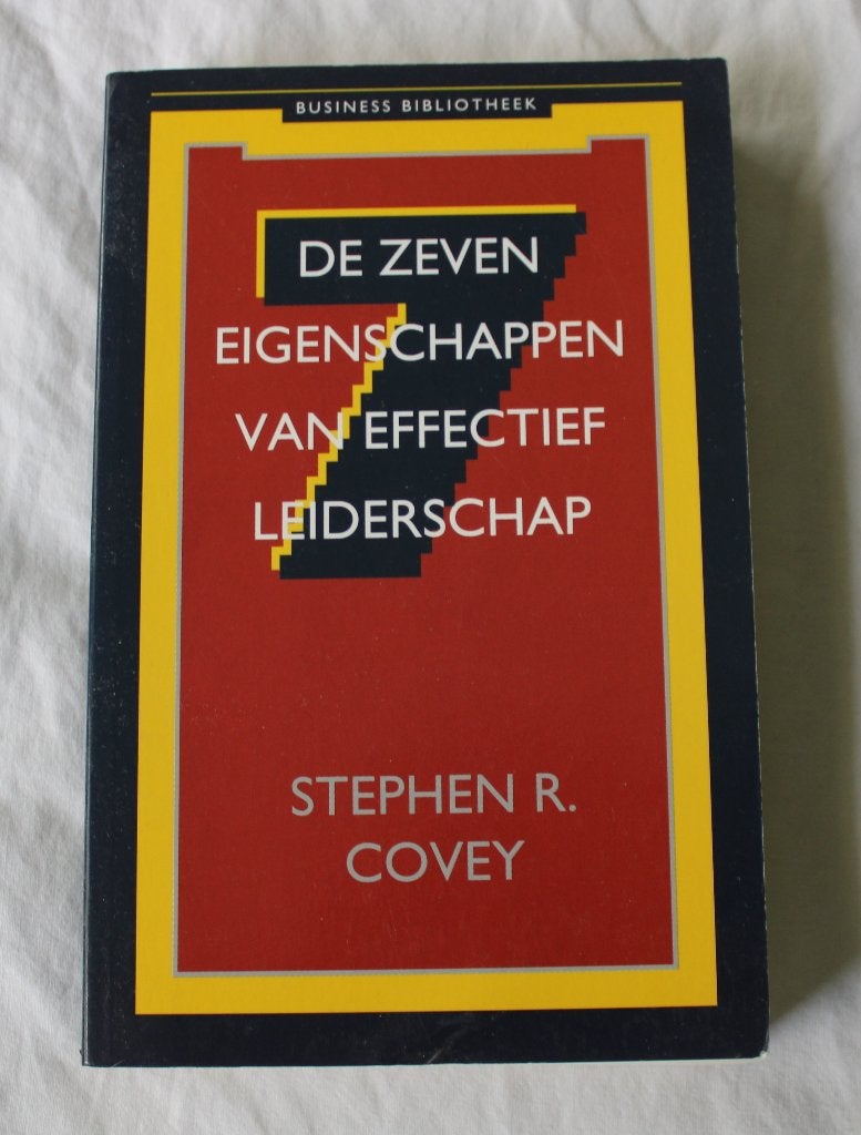 Stephen Covey - De 7 eigenschappen van effectief leiderschap, Ophalen of Verzenden, Zo goed als nieuw, Management, Stephen R. Covey