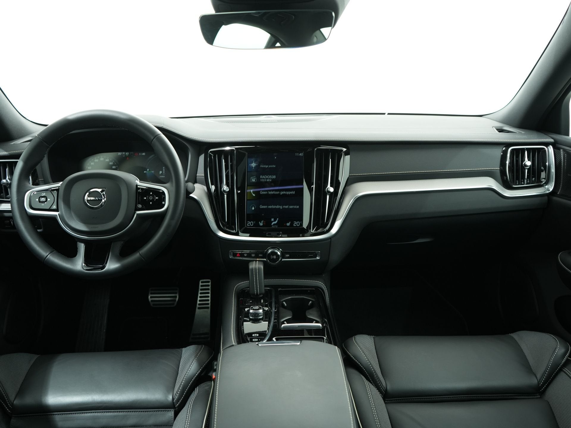 Volvo S60 2.0 RECHARGE T6 350PK AWD R-DESIGN AUT8 | Panorama, Auto's, Automaat, Dealer onderhouden, Gebruikt, 4 cilinders